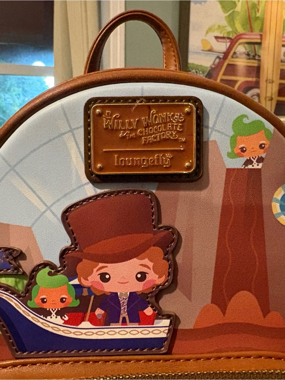 Loungefly Willy Wonka Mini Backpack